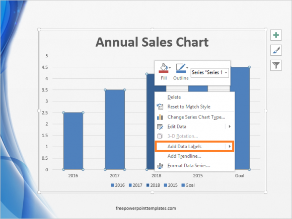 How To Add Data Labels To Bar Graphs In PowerPoint Free PowerPoint 