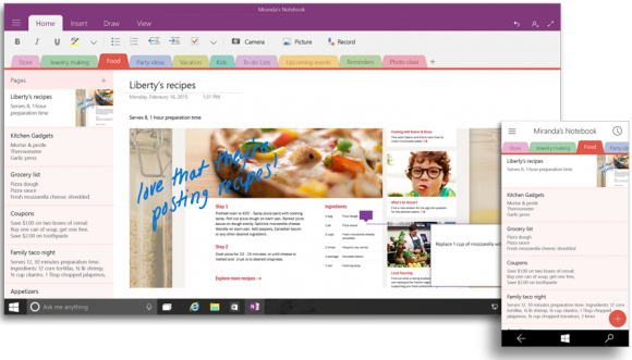 Office for Windows 10 Preview 4
