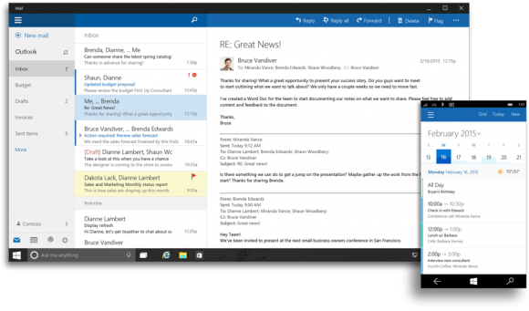 Office for Windows 10 Preview 5
