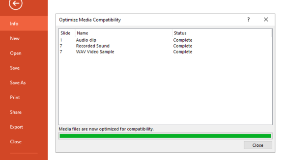 Smaller -- File - Optimize Compatibility - 2 - FreePowerPointTemplates
