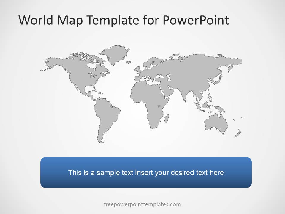 free powerpoint map templates