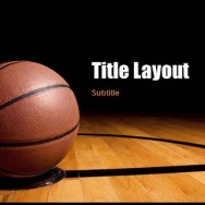 Free Basketball Template for PowerPoint Online 1