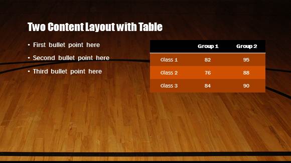 Free Basketball Template for PowerPoint Online 5