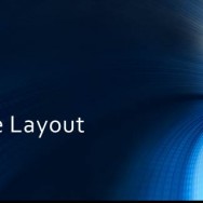 Free Blue Tunnel Template for PowerPoint Online 1