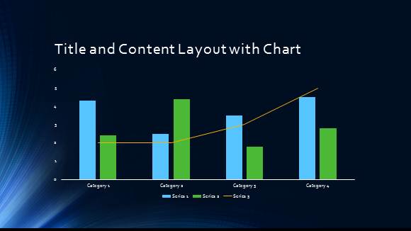 Free Blue Tunnel Template for PowerPoint Online  3