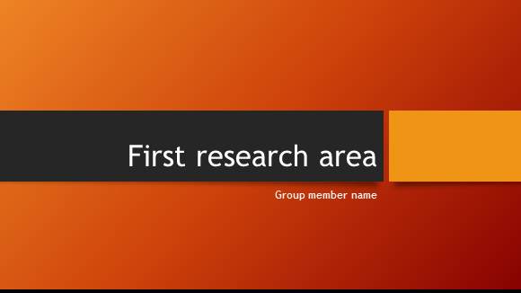 Free Group Project Template for PowerPoint Online 6