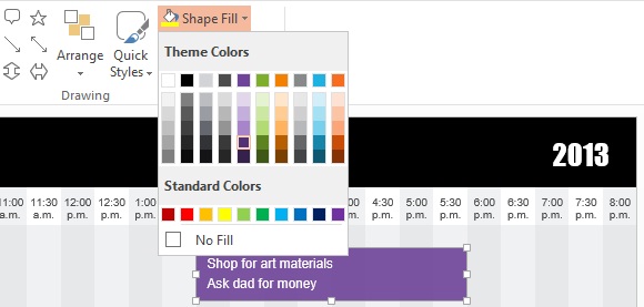 Free Class Schedule Template for PowerPoint Online  3