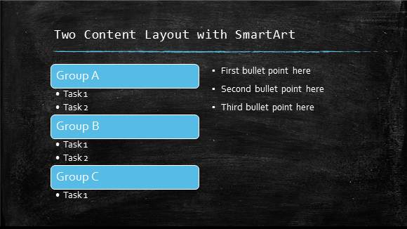 Free Classroom Chalkboard Template for PowerPoint Online 5