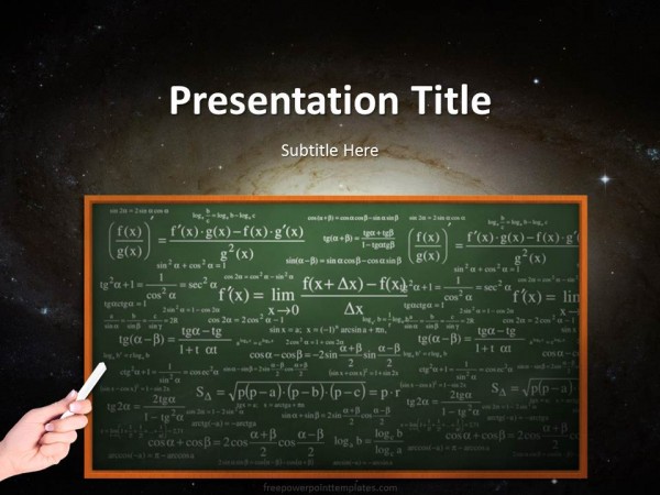 Free Science PowerPoint Template