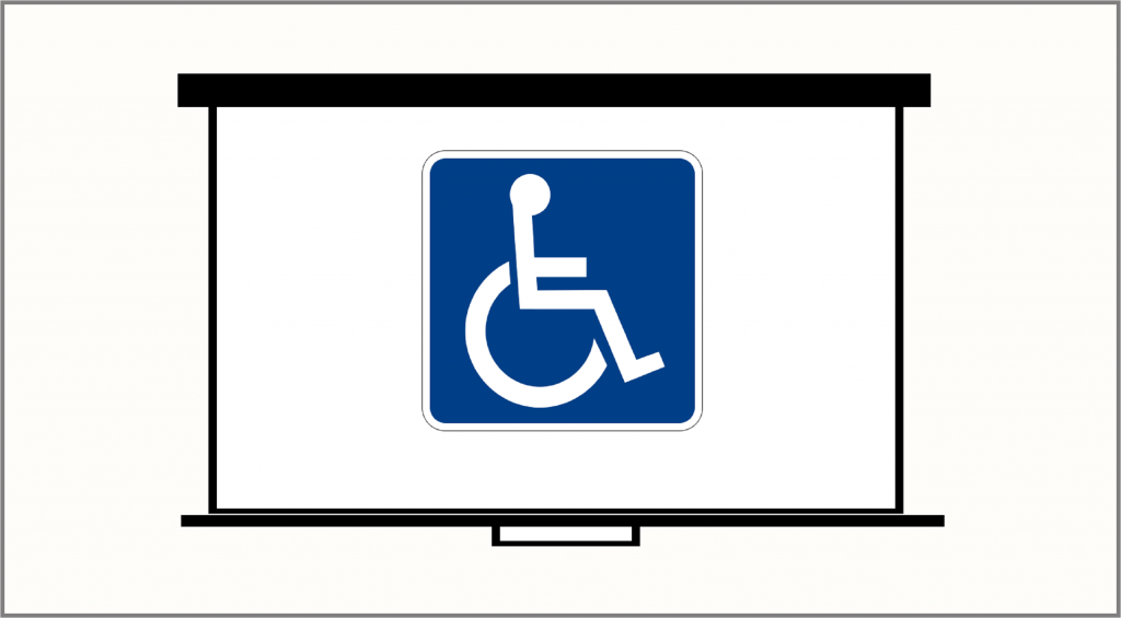 Accessible powerpoint slides image