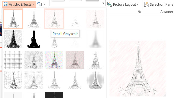 Adjust Color and Apply Artistic Effects in PowerPoint 2013 5