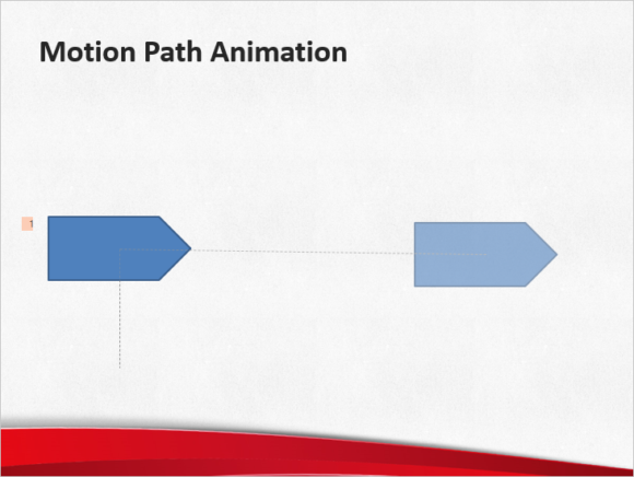Animate -- Animation tab - Add Animation - Motion Paths - Lines - 2 - FreePowerPointTemplates