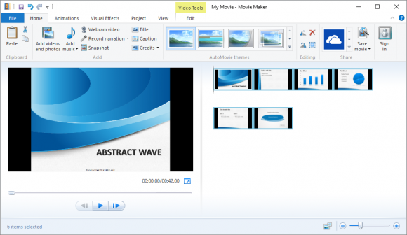 Audio and Video - Windows Movie Maker - Cover -2- FreePowerPointTemplates