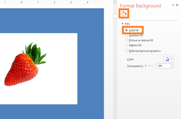 Background Color -- Format Background - 2 - PowerPoint 2013 - FreePowerPointTemplates