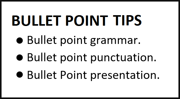 presented are new points how grammar best Presentations PowerPoint Lists Bullet for Best the Write