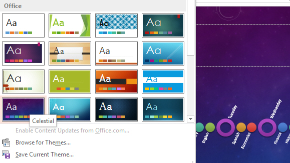 Circular Timeline Template for PowerPoint Online 1