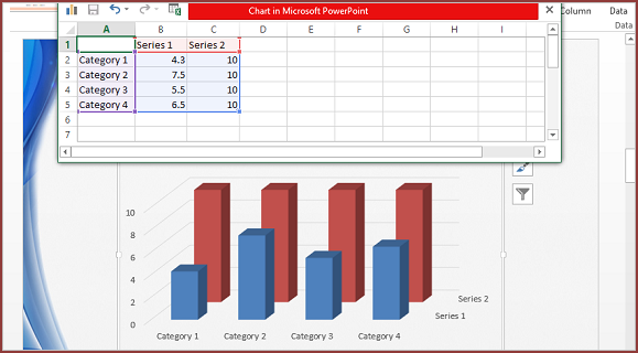 compare two columns in powerpoint