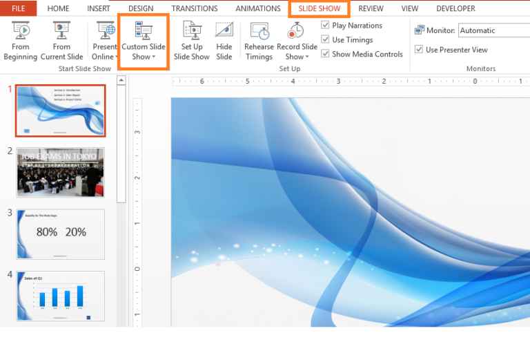 how-to-make-a-custom-slide-show-in-powerpoint-2016-free-powerpoint