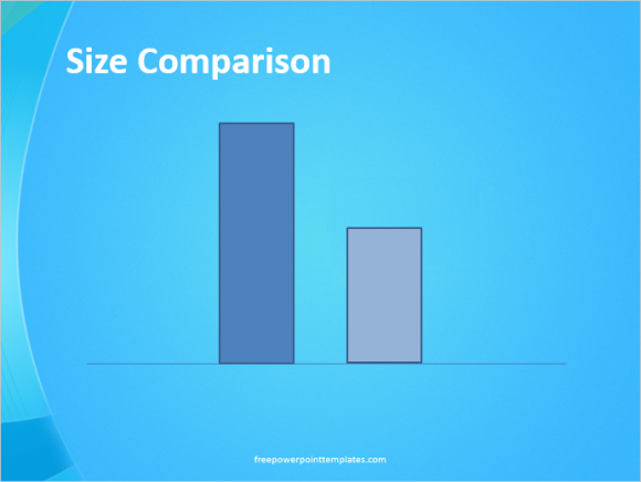 Drawings - Size Comparison - FreePowerPointTemplates