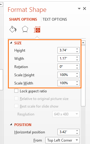Drawings - Size Comparison - Size and Position -2- FreePowerPointTemplates