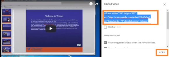 Embed -- YouTube - Share - Embed - 2 - FreePowerPointTemplates