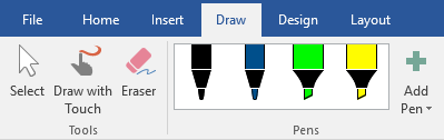 Features in PowerPoint -- Ink - FreePowerPointTemplates