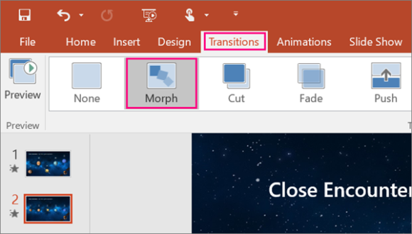 microsoft powerpoint 2019 where are more themes