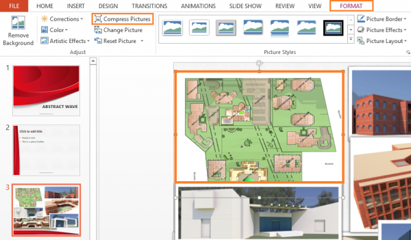 how to send powerpoint that is too large