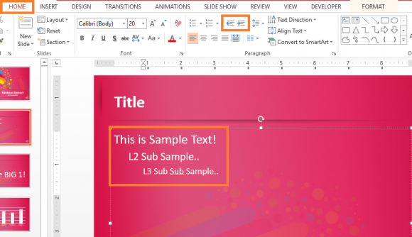 in microsoft powerpoint presentation designs regulate the formatting