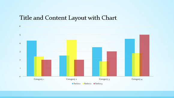 Free Blue Border Template for PowerPoint Online 2