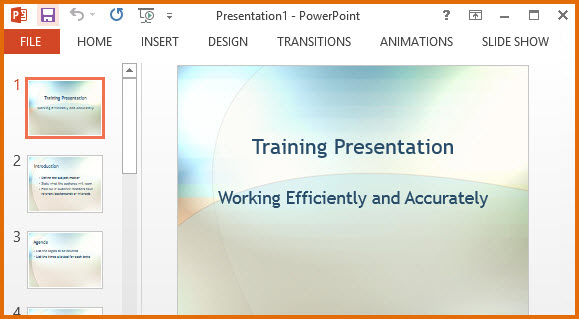 Ppt Training Template from freepowerpointtemplates.com