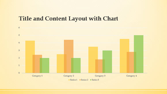 Free Yellow Band Template for PowerPoint Online 2