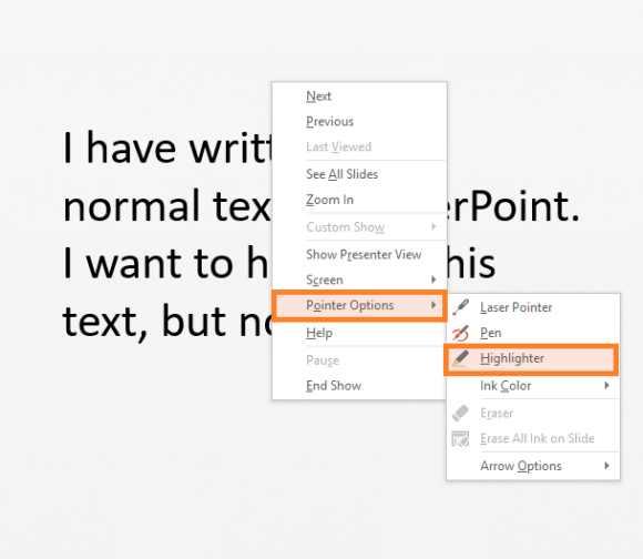 Highlight -- Highlighting Text - 2 - FreePowerPointTemplates