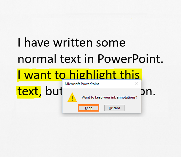 how to highlight part of a picture in powerpoint