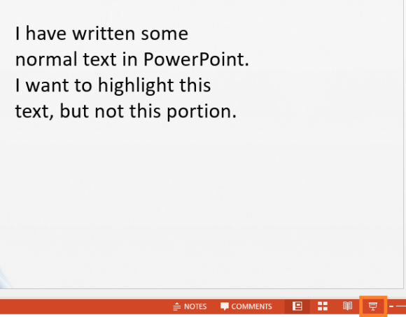 powerpoint highlight part of a picture