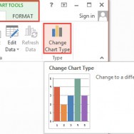 How To Change Chart Type in PowerPoint 2013 1