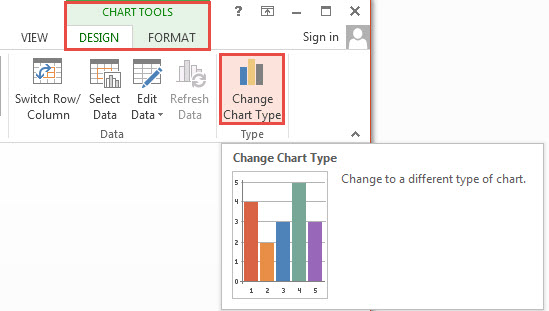 How To Change Chart Type in PowerPoint 2013 - Free PowerPoint Templates