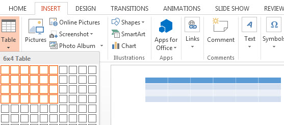 How To Add Table In Powerpoint