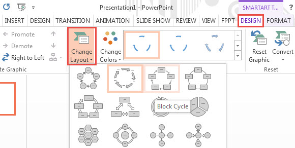 How To Format SmartArt in PowerPoint 2013 1