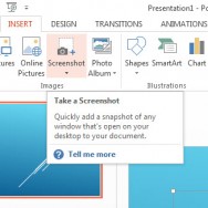 How To Insert Screenshots In PowerPoint 2013 1