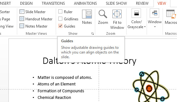 How To Position Objects in PowerPoint 2013 1
