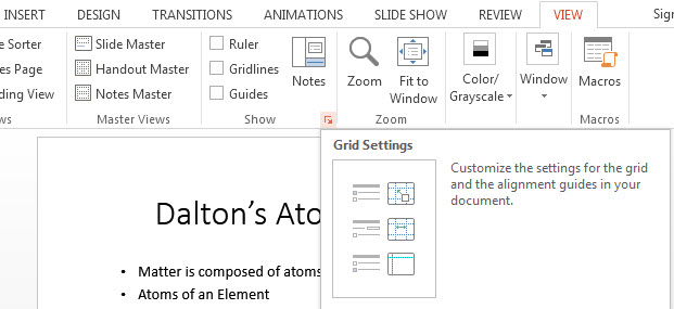 How To Position Objects in PowerPoint 2013 2