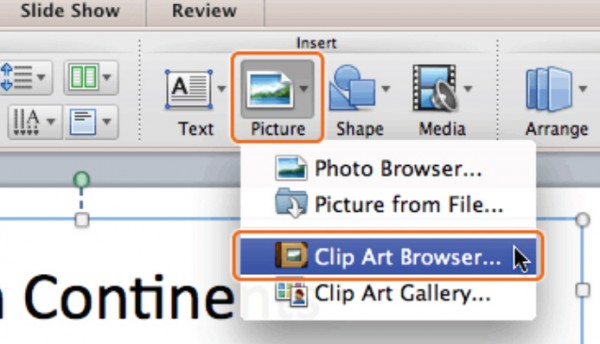 how to insert a schwa in powerpoint for mac