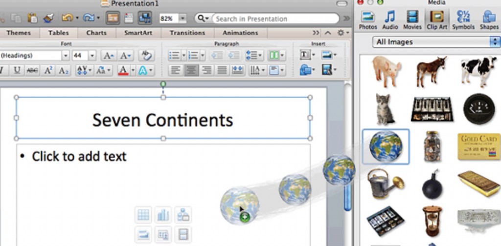 How to Add Slide Content in PowerPoint 2011 for Mac 7