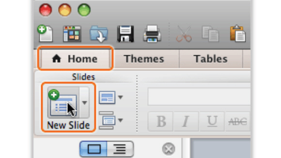 How To Insert Slides in PowerPoint 2011 for Mac