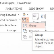 How to Group Objects in PowerPoint 2013 3