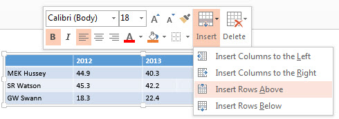 how to make two columns in powerpoint 2013