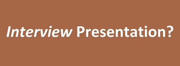 How To Give A Job Interview Presentation Free Powerpoint Templates