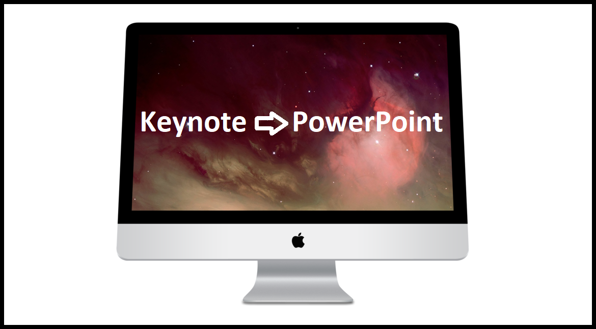 save a powerpoint file from a mac for a pc