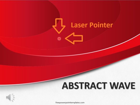 Laser Pointer -- Example - FreePowerPointTemplates